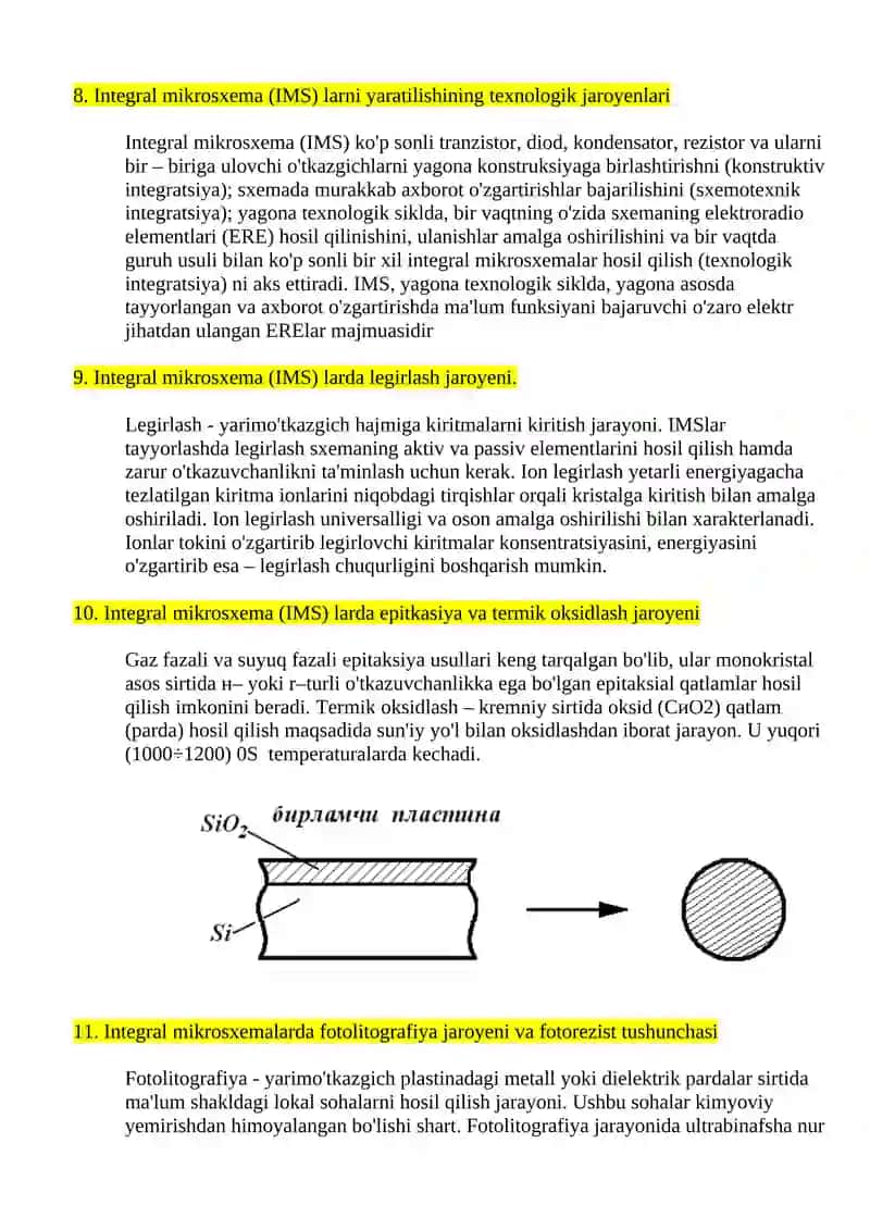 Elektronika faniningi mazmuni 3