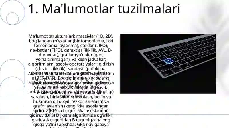 Algoritmlash asoslari 3