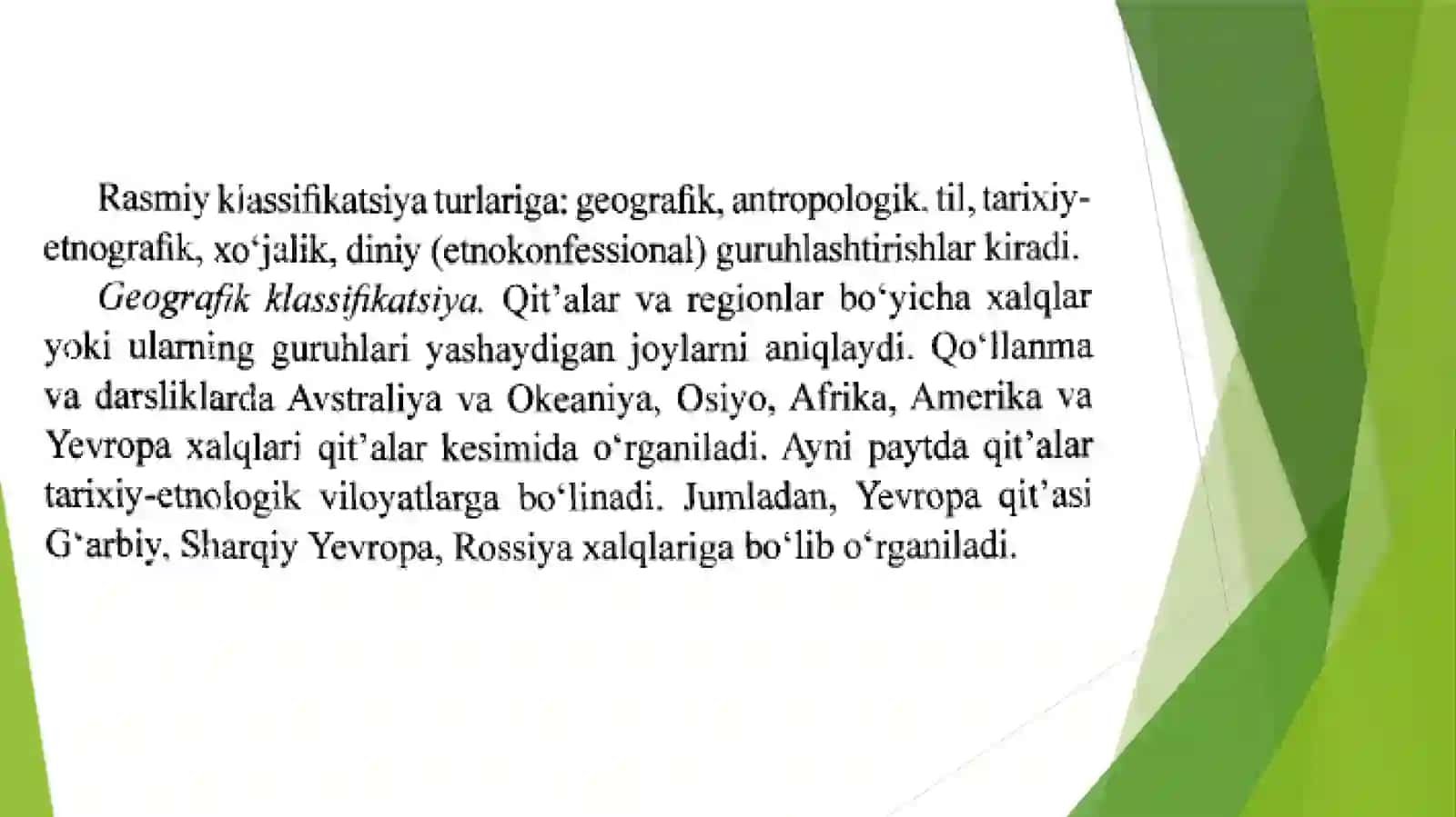IRQIY TIP VA TILLARI MASALASI 3