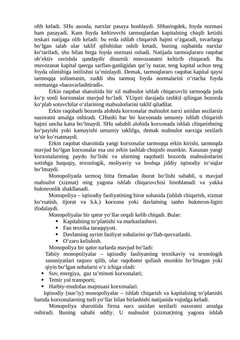 Raqobatning Iqtisodiy Mohiyati 3