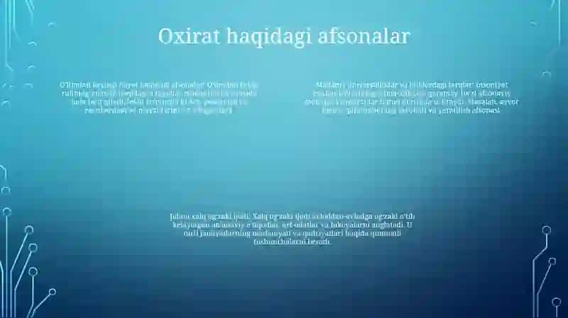 Dunyo Xalqlari Madaniyatidagi Umumiylik Va Farqlar 3
