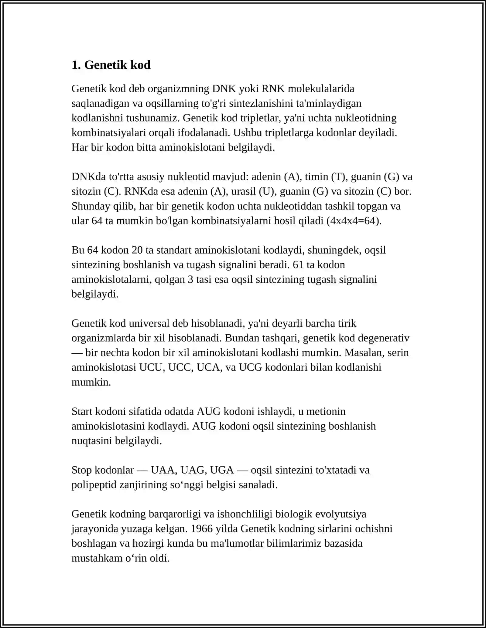 GENETIKA 3