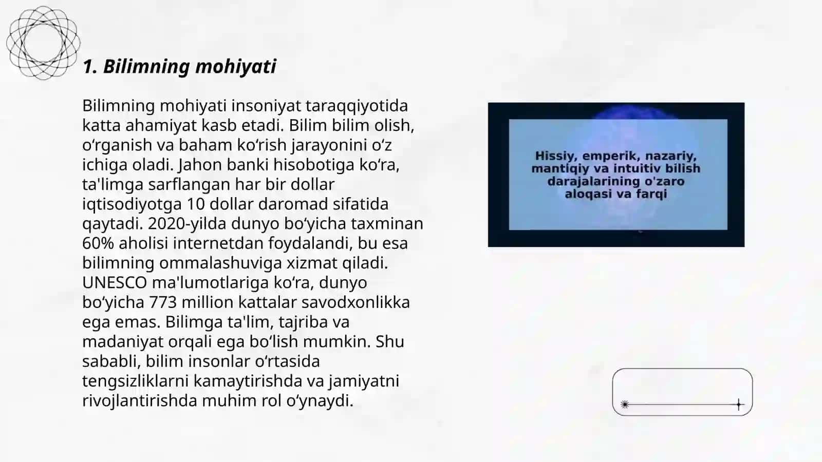 Bilish falsafasi.Gnoseologiya 3