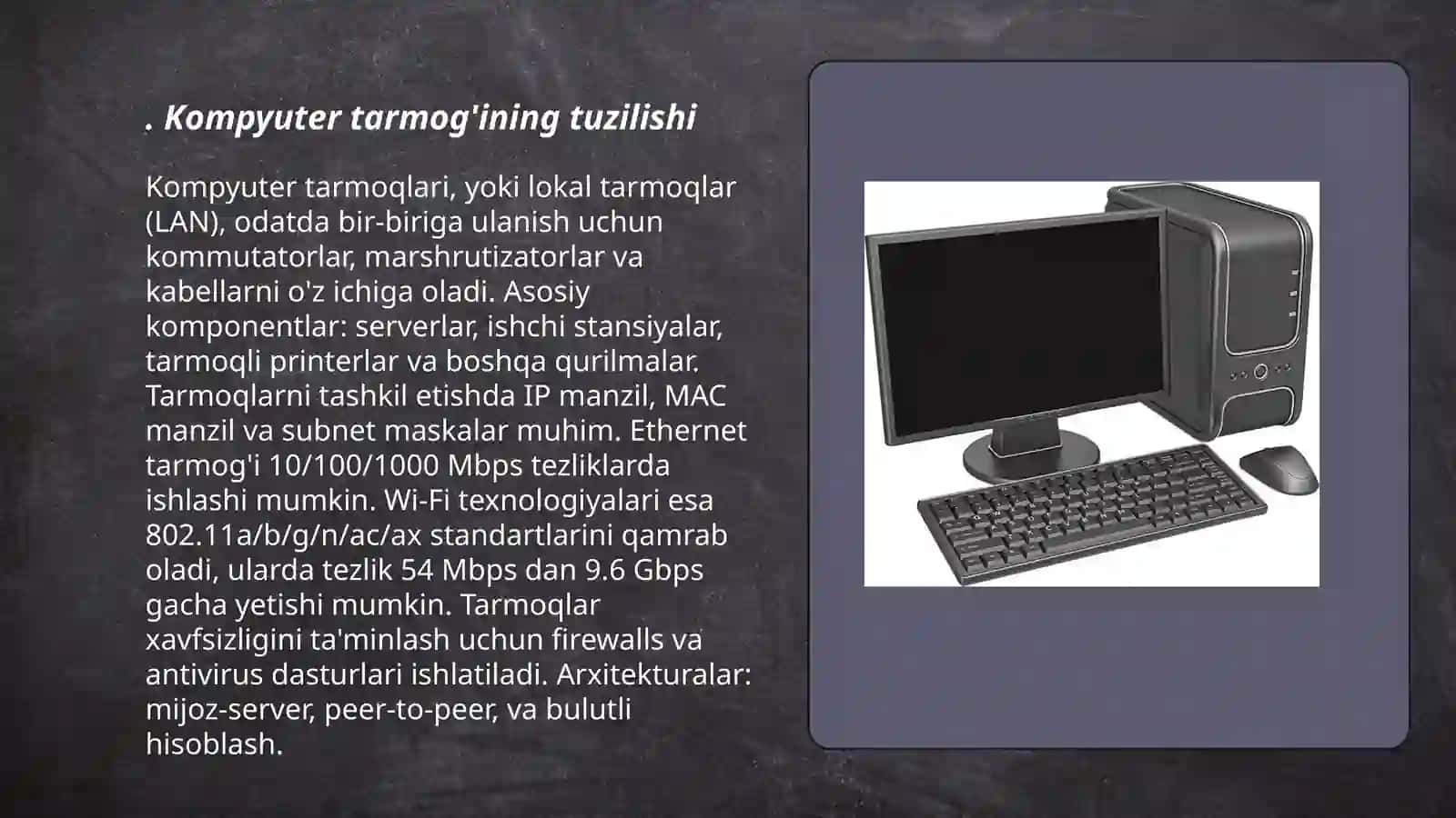 Kompyuter tarmoqlari 3