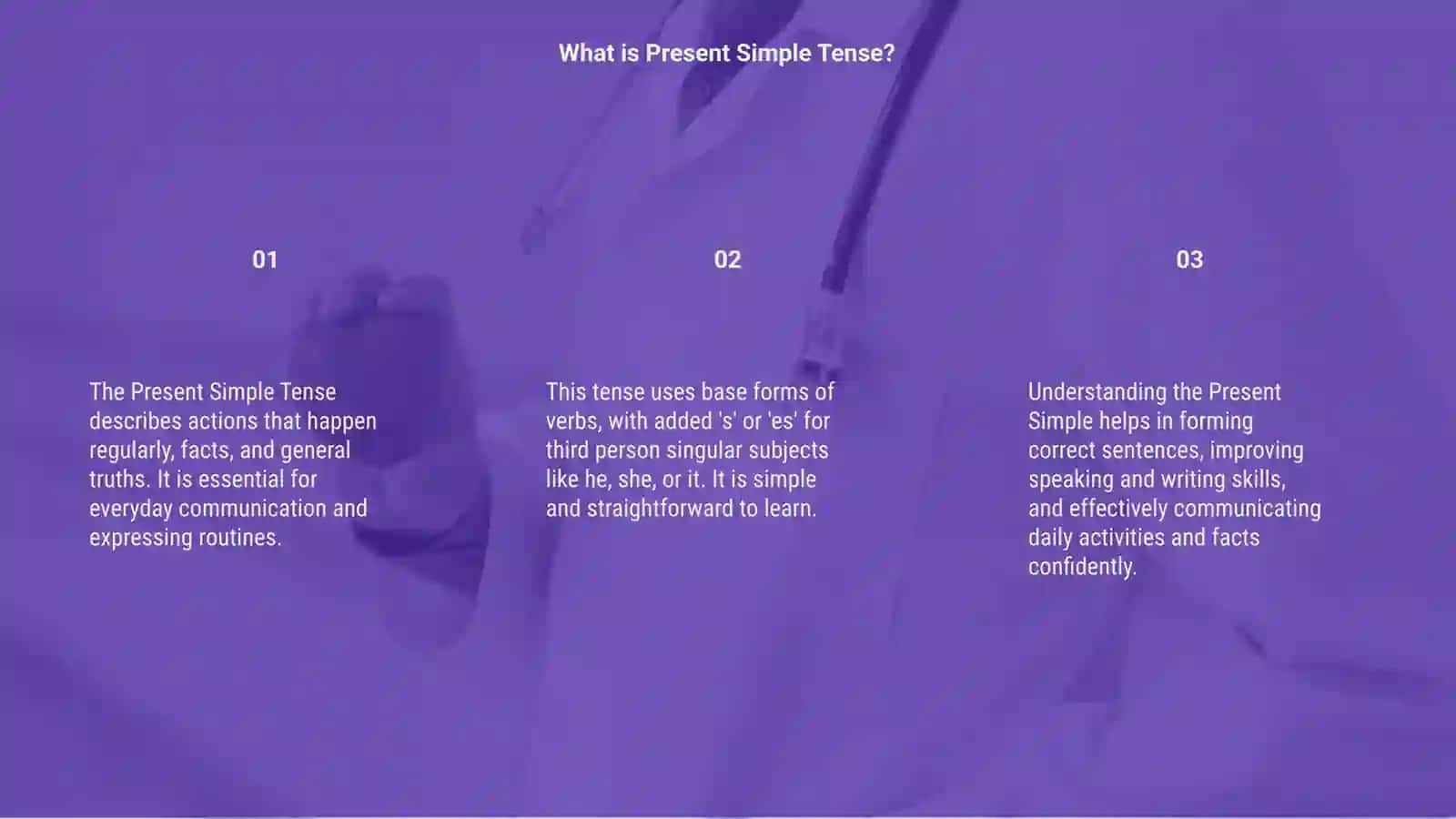 Present Simple Tense 3