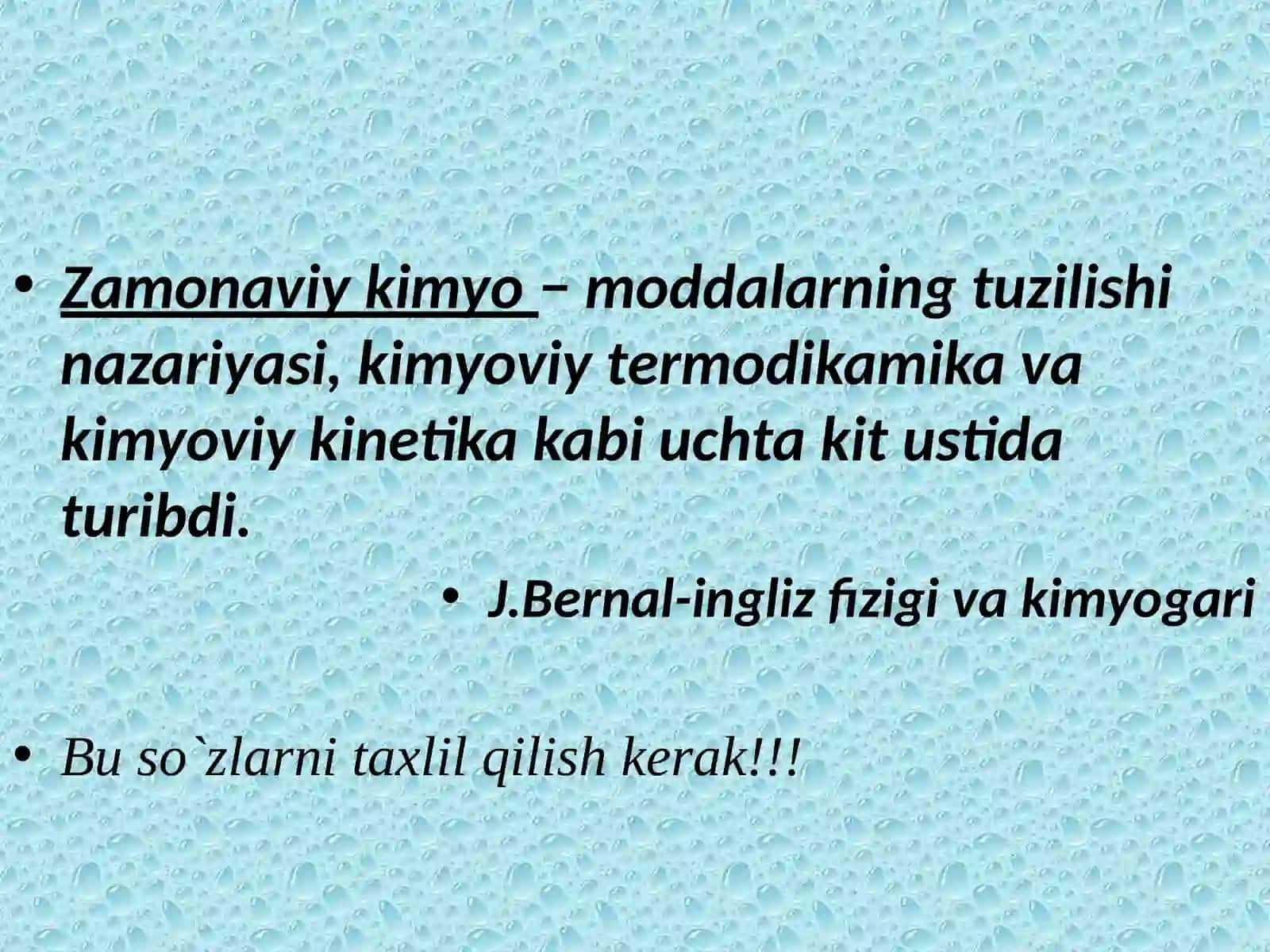 Koordinatsion birikmalar kimyosi fani 3