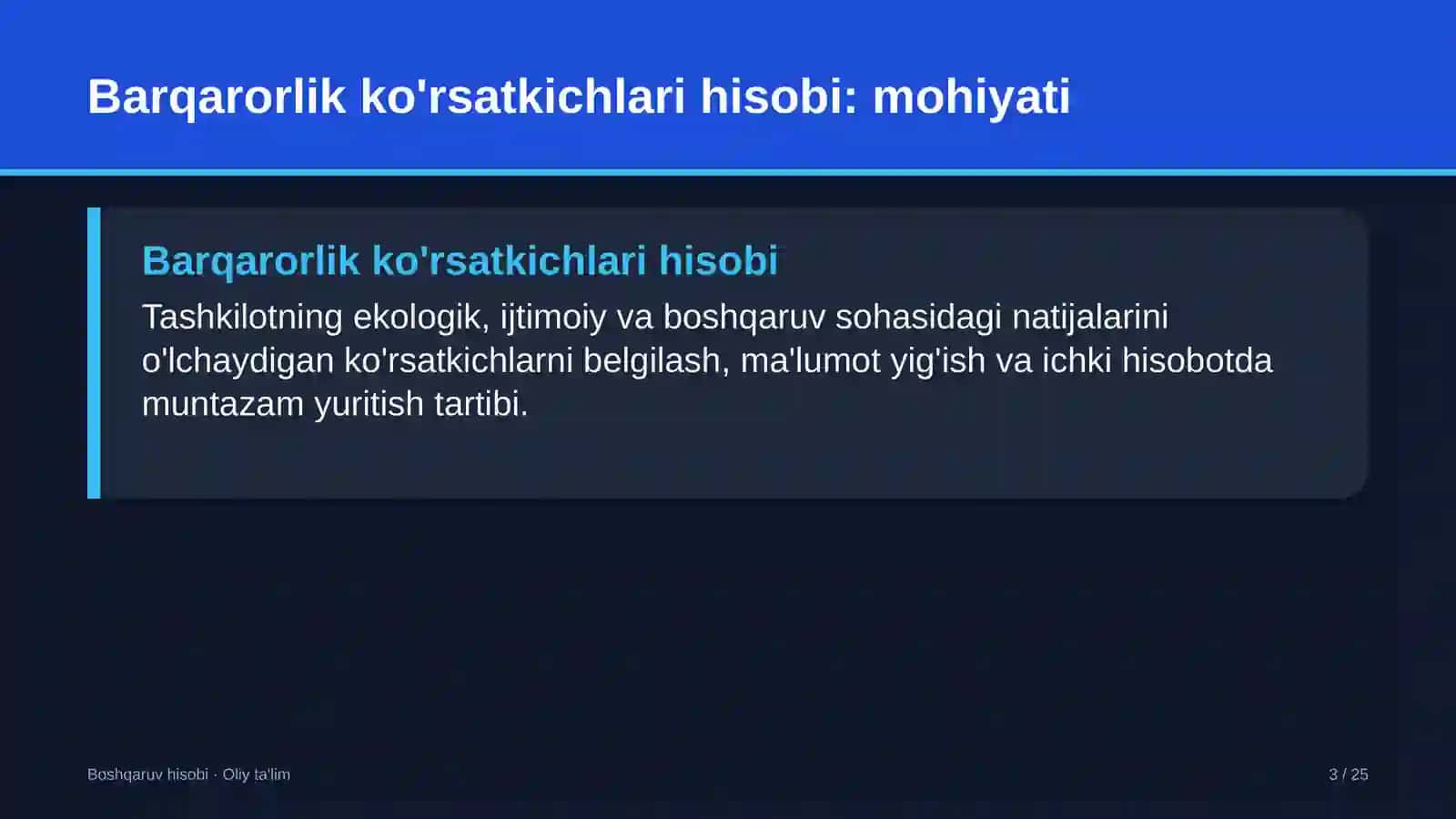yuqumli kasalliklar shifoxonalarida barqaror rivojlanish ko'rsatkichlari hisobi 4301 3
