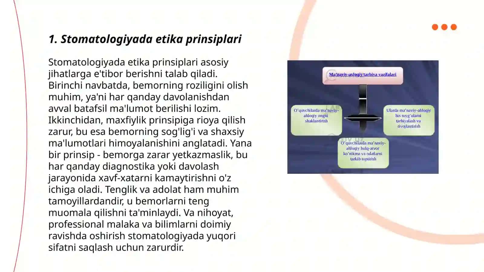 Stomatologiyada etika va deontologiya 3