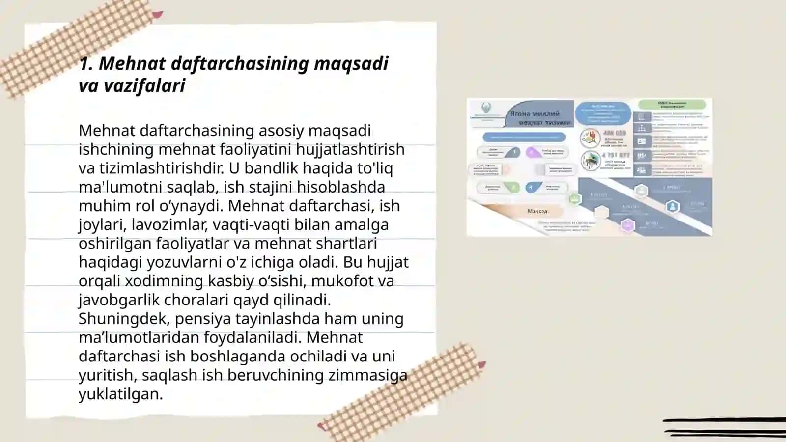 Mehnat daftarchasi 3