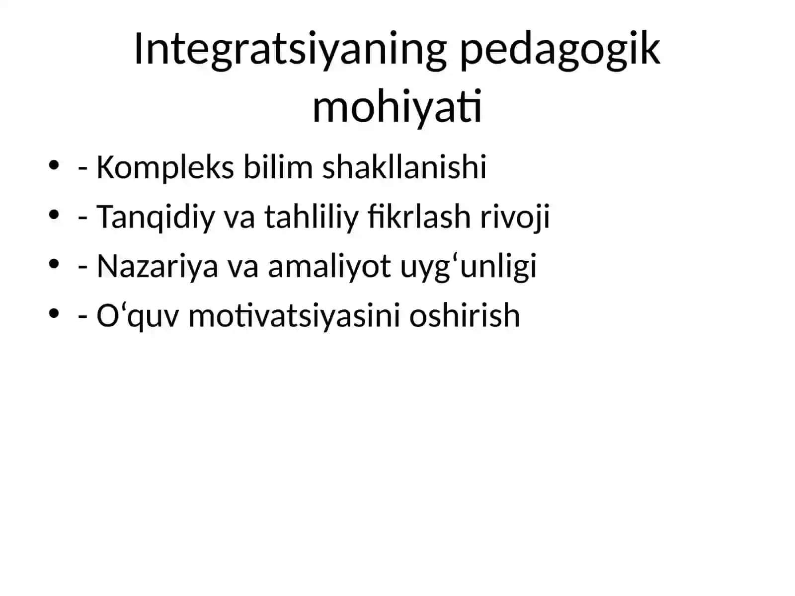 Integratsiya 3