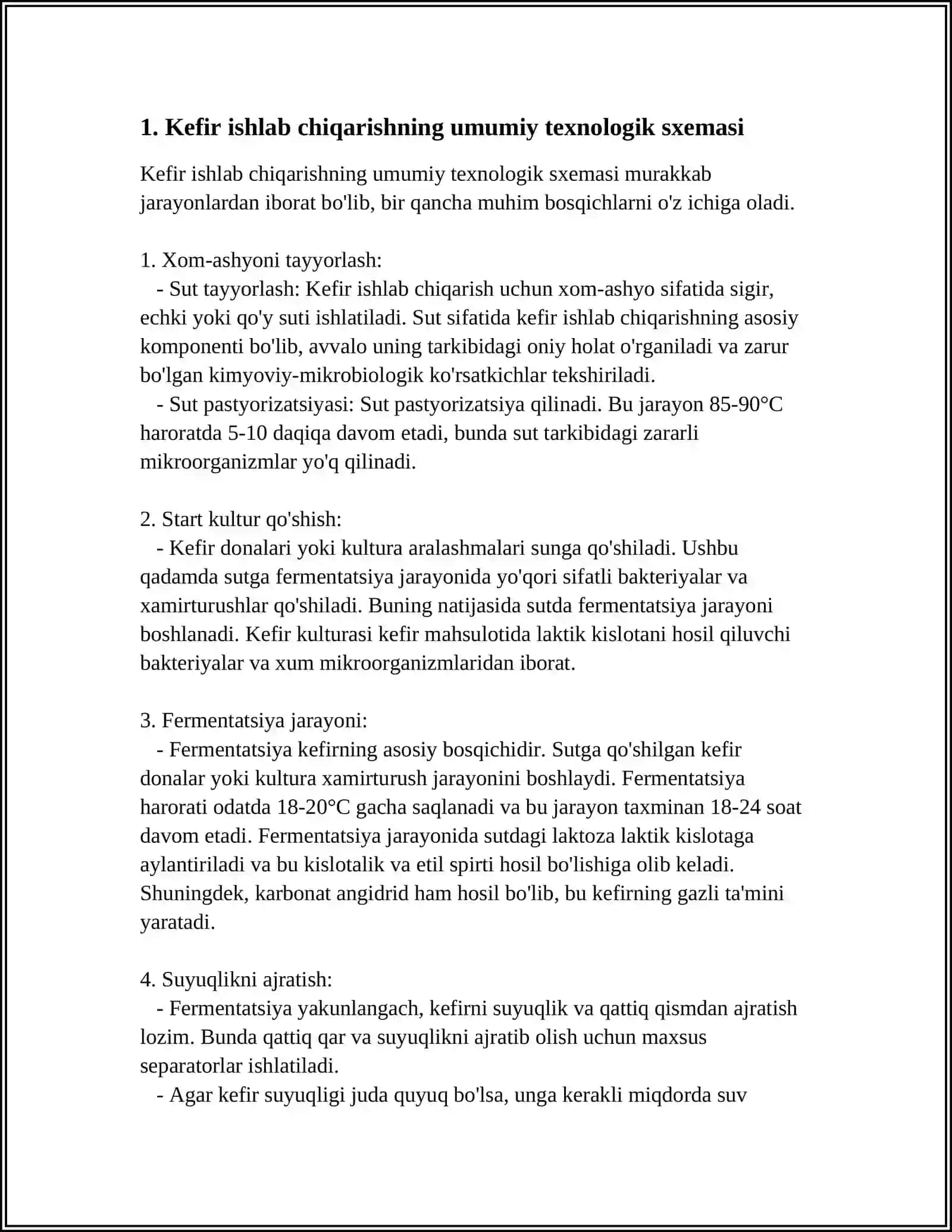 KIFER ISHLAB CHIQARISH TEXNOLOGIYASI 3