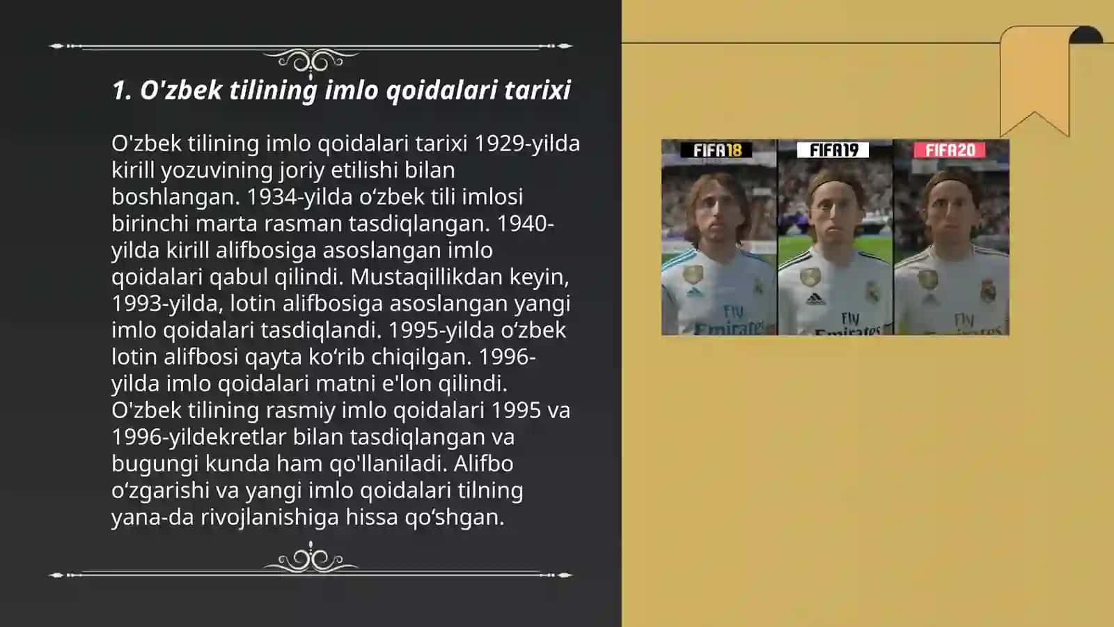Grafika. O‘zbek tilining asosiy imlo qoidalari 3