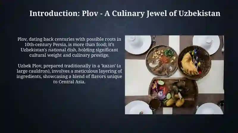 Plov - A Culinary Jewel of Uzbekistan 3