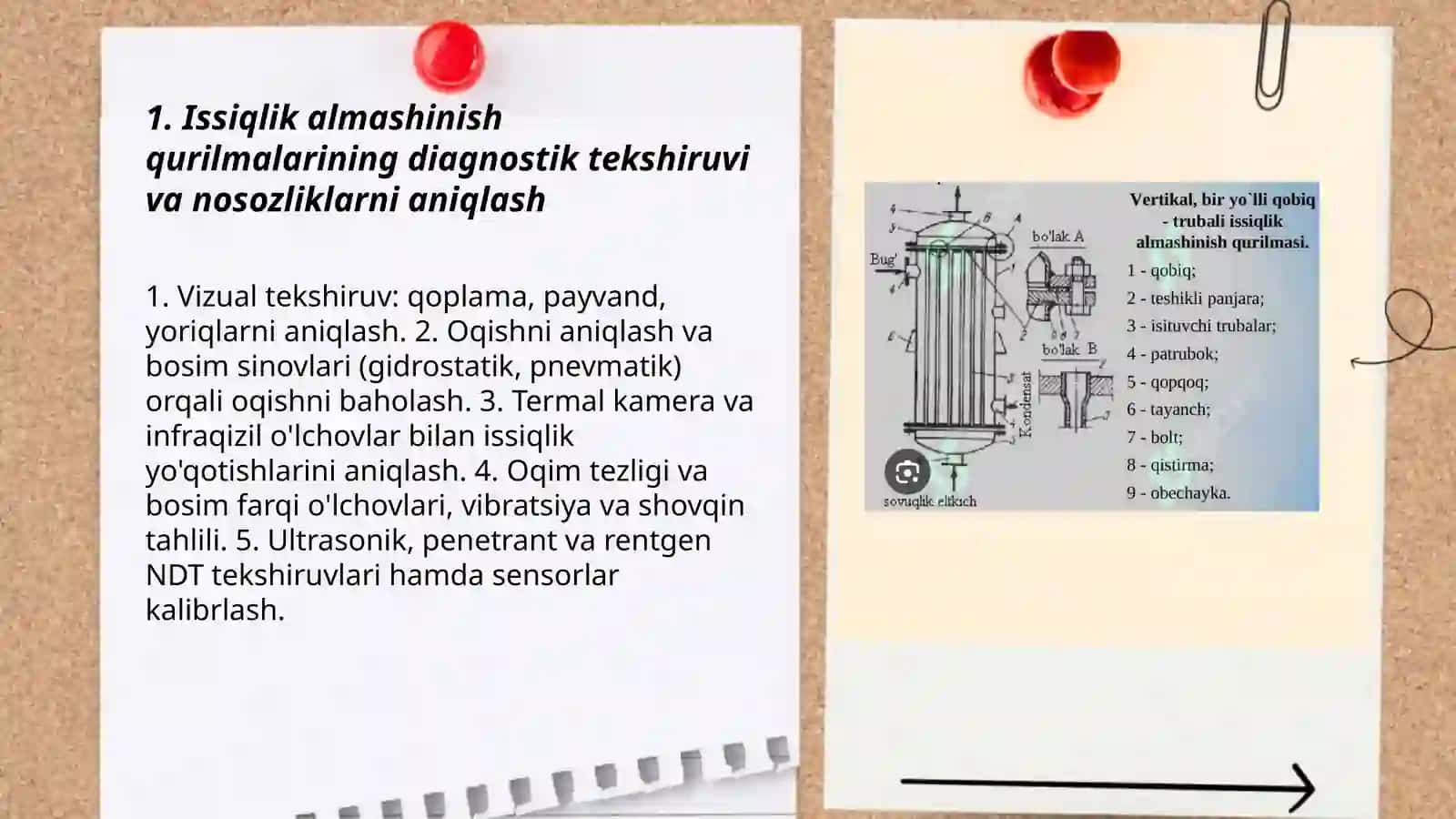 Issiqlik almashinish qurilmalarini tamirlash 3