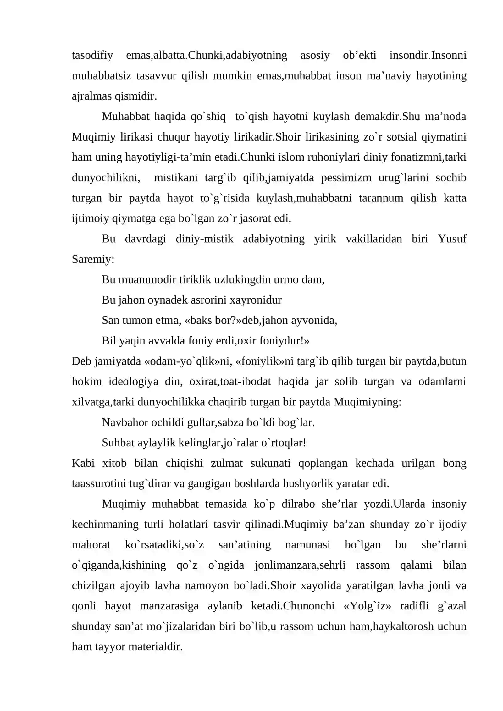 Muqimiy lirikasi 3