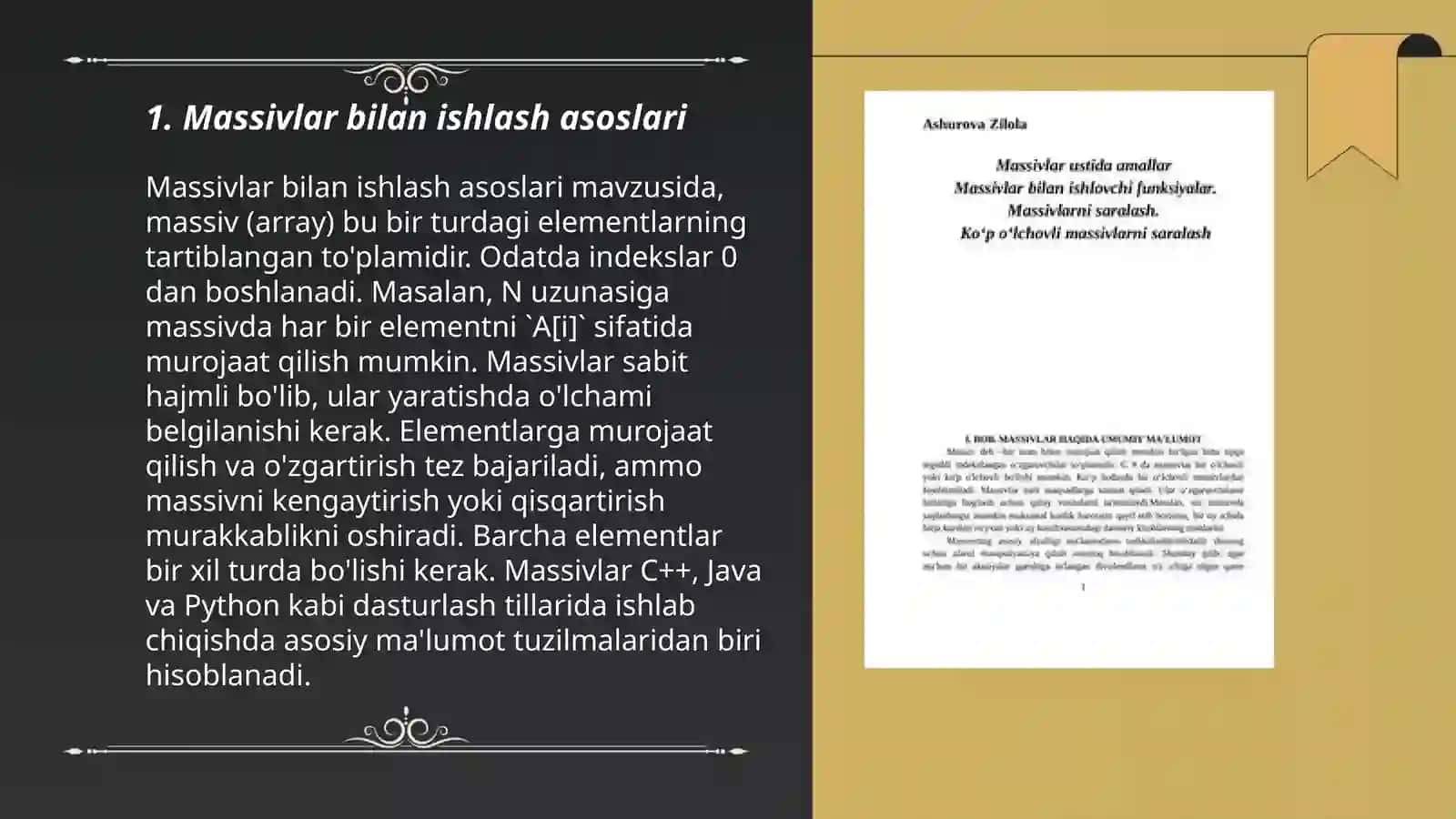 Ichma-ich joylashgan siklik jarayonlar 3