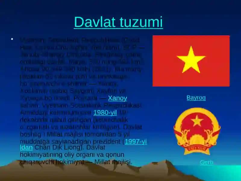 Vetnamning davlat tuzumi 3