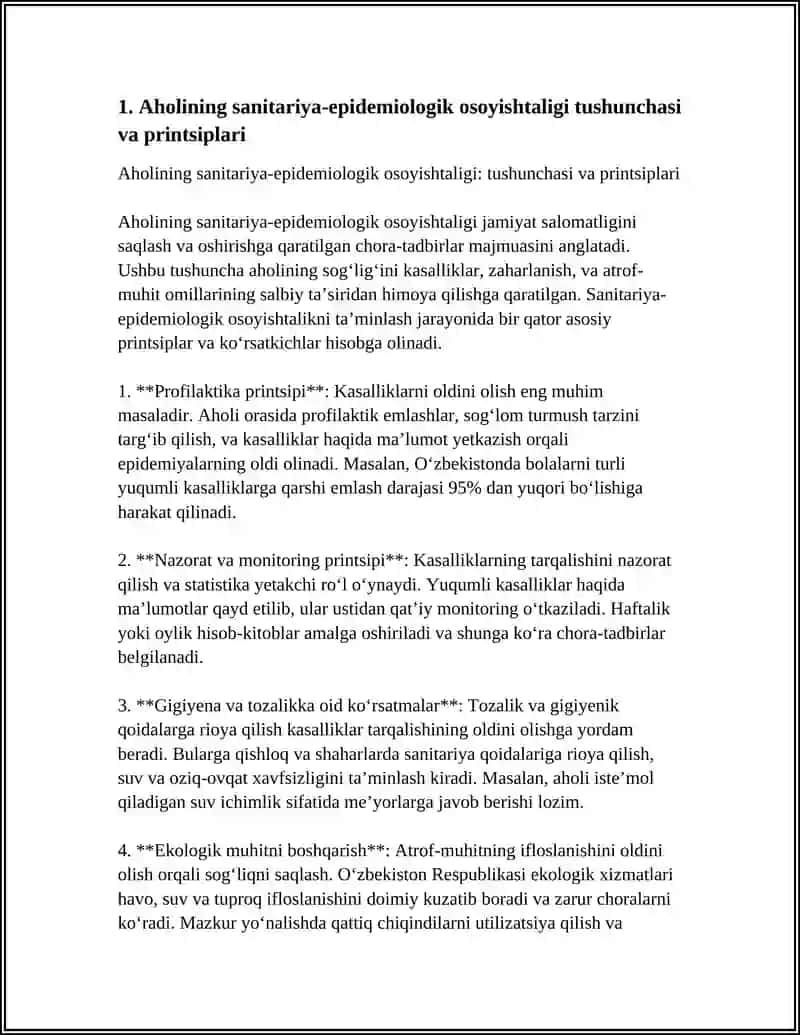 AHOLINING SANITARIYA-EPIDEMOLOGIK OSOYISHTALIGI 3
