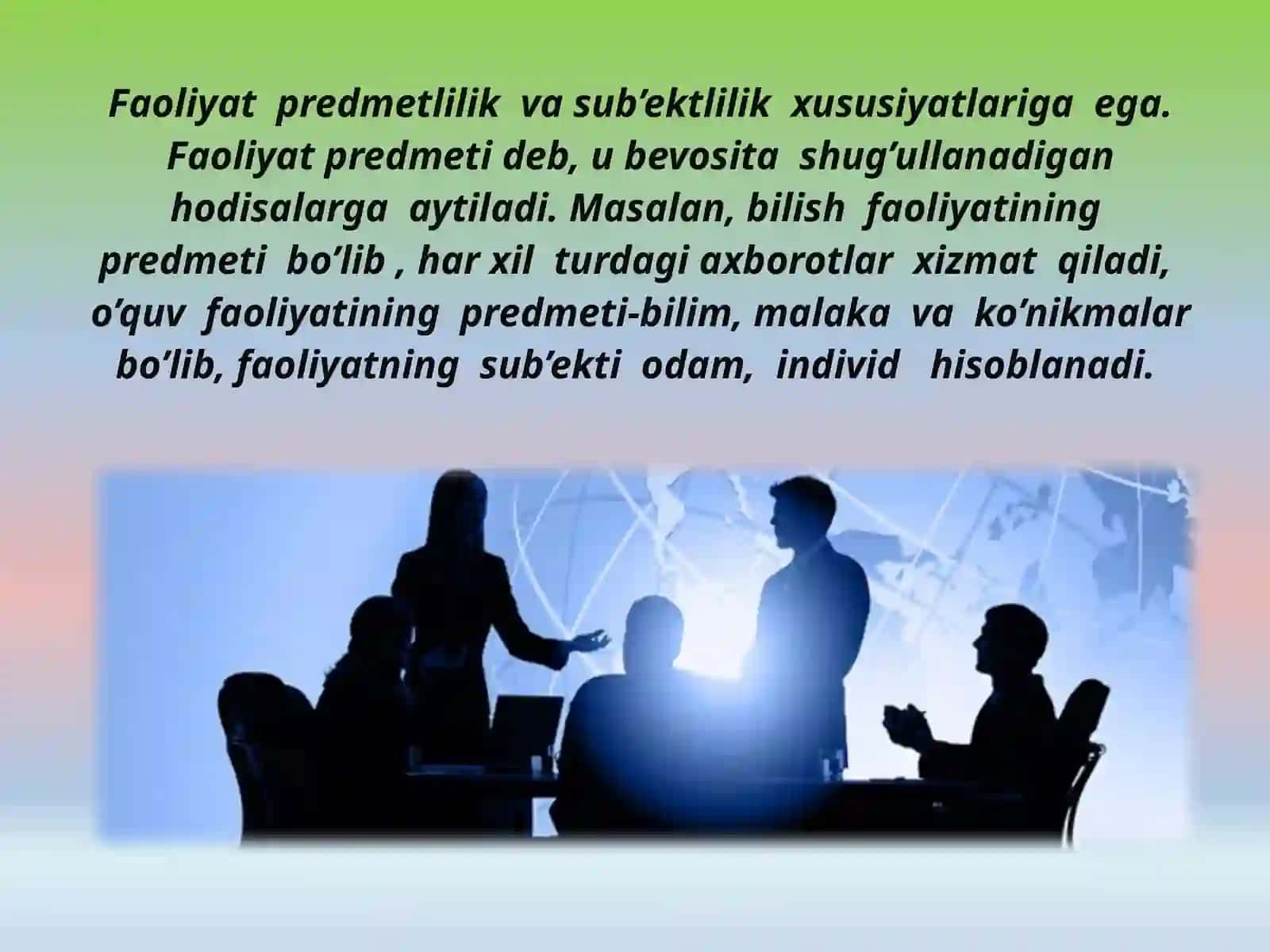 Faoliyat va motivatsiya 3