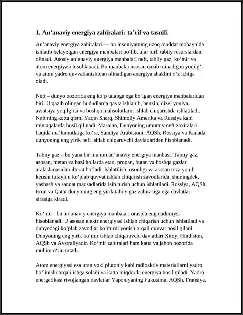 ANANAVIY ENERGIYA ZAHIRALARI 3
