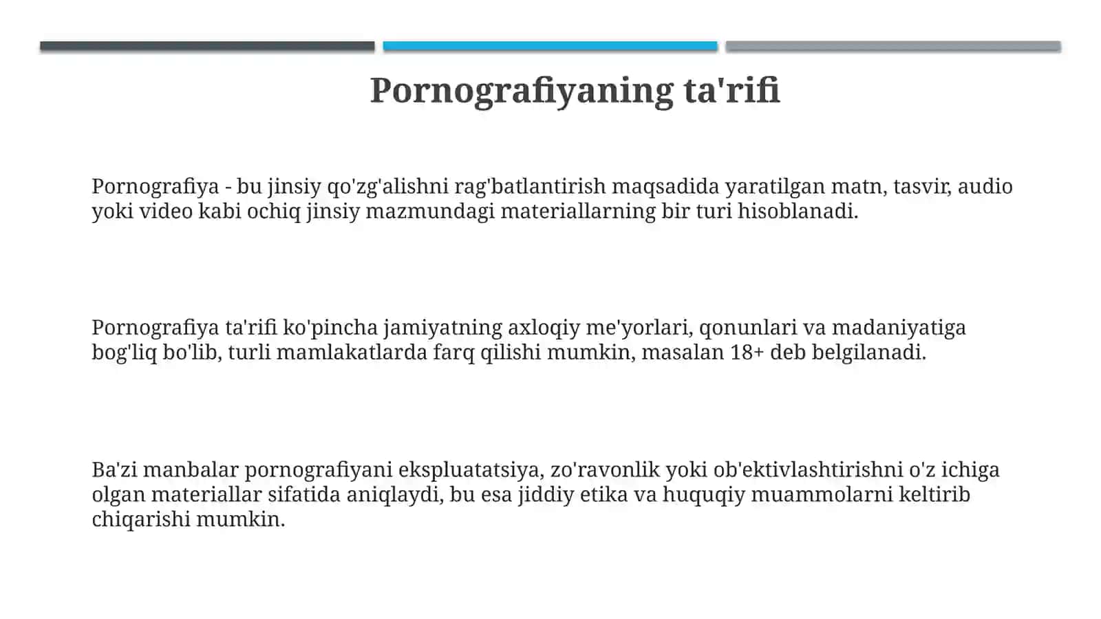 Pornografiya 3