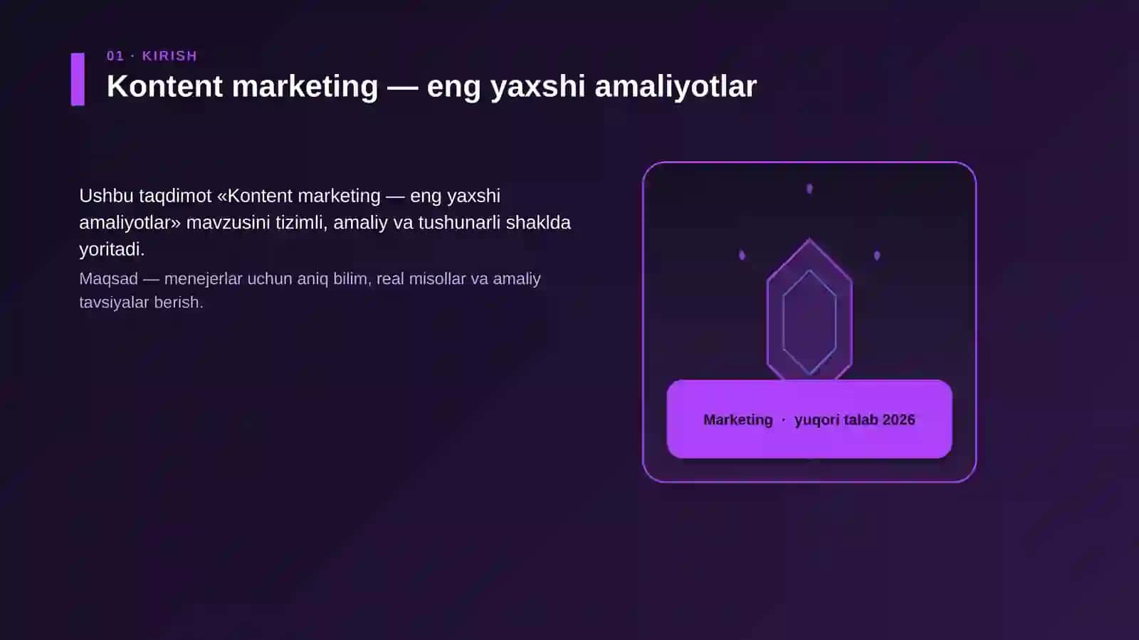 Kontent marketing — eng yaxshi amaliyotlar 3