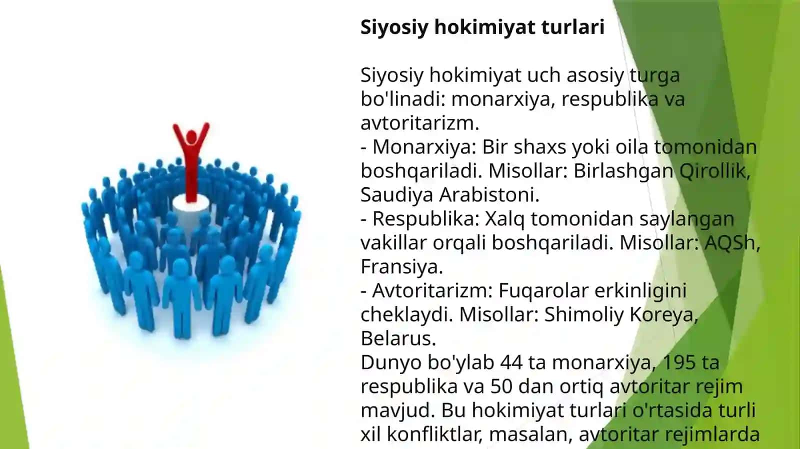 Hokimiyat va konfliktlar 3