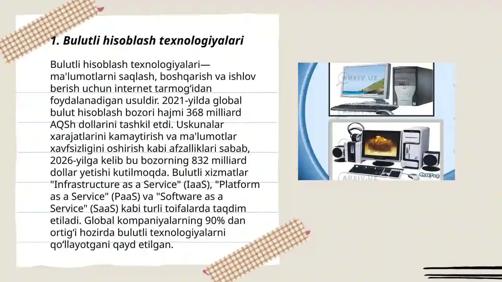Bulutli hisoblash texnologiyalari 3