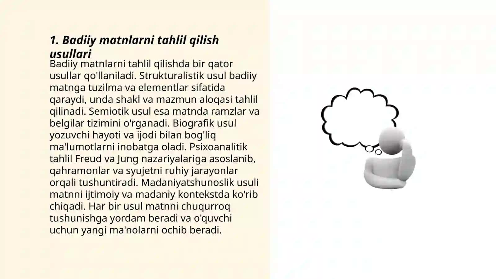Badiy matn ilmiy matn 3