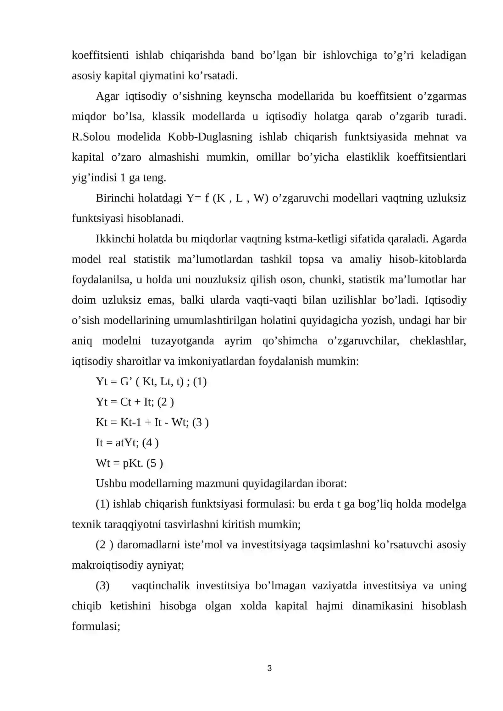 IQTISODIY O’SISHNING NEOKEYNSCHA MODELLARI 3