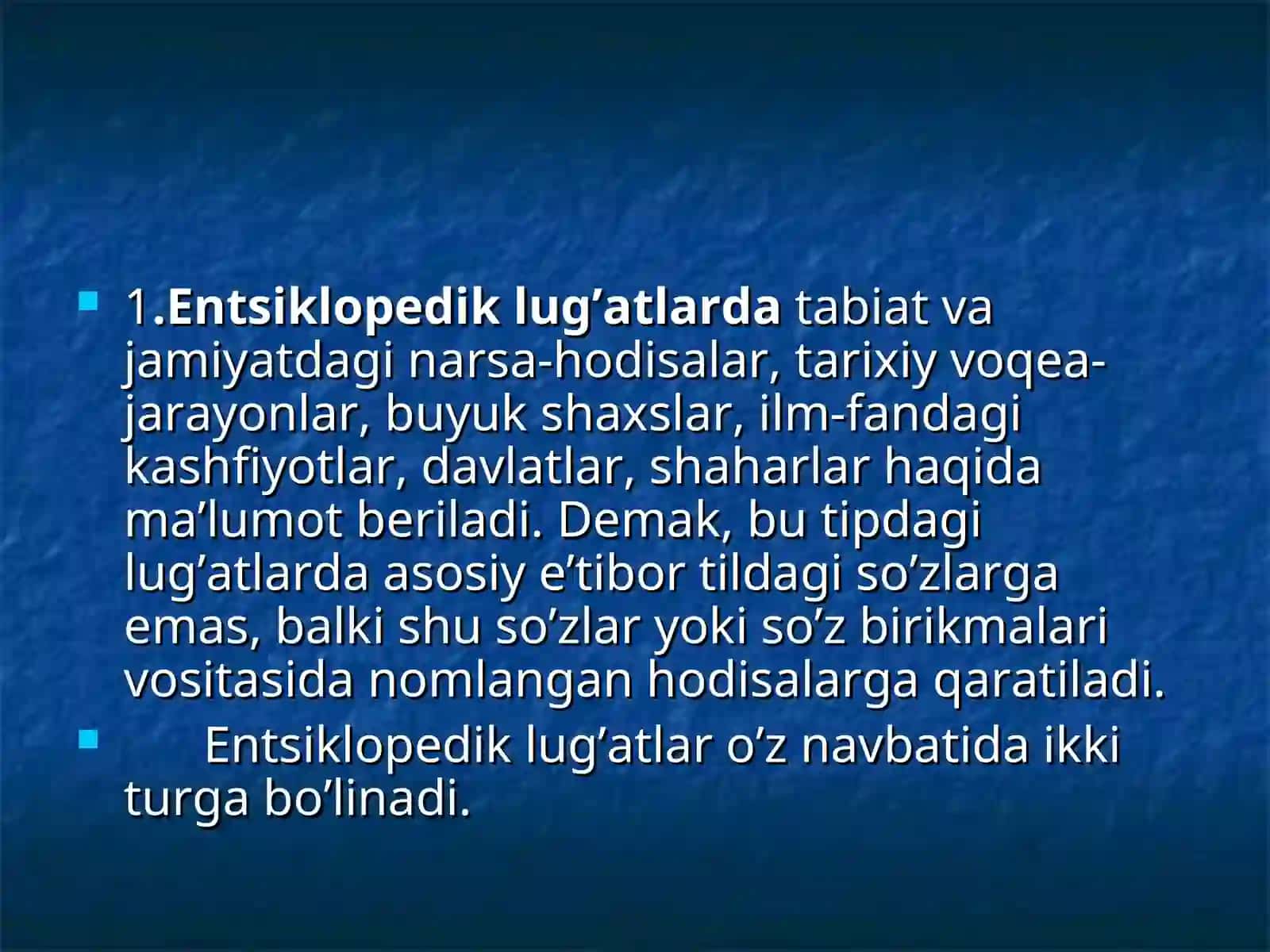 Soha Lug’atlari  haqida ma’lumot 3