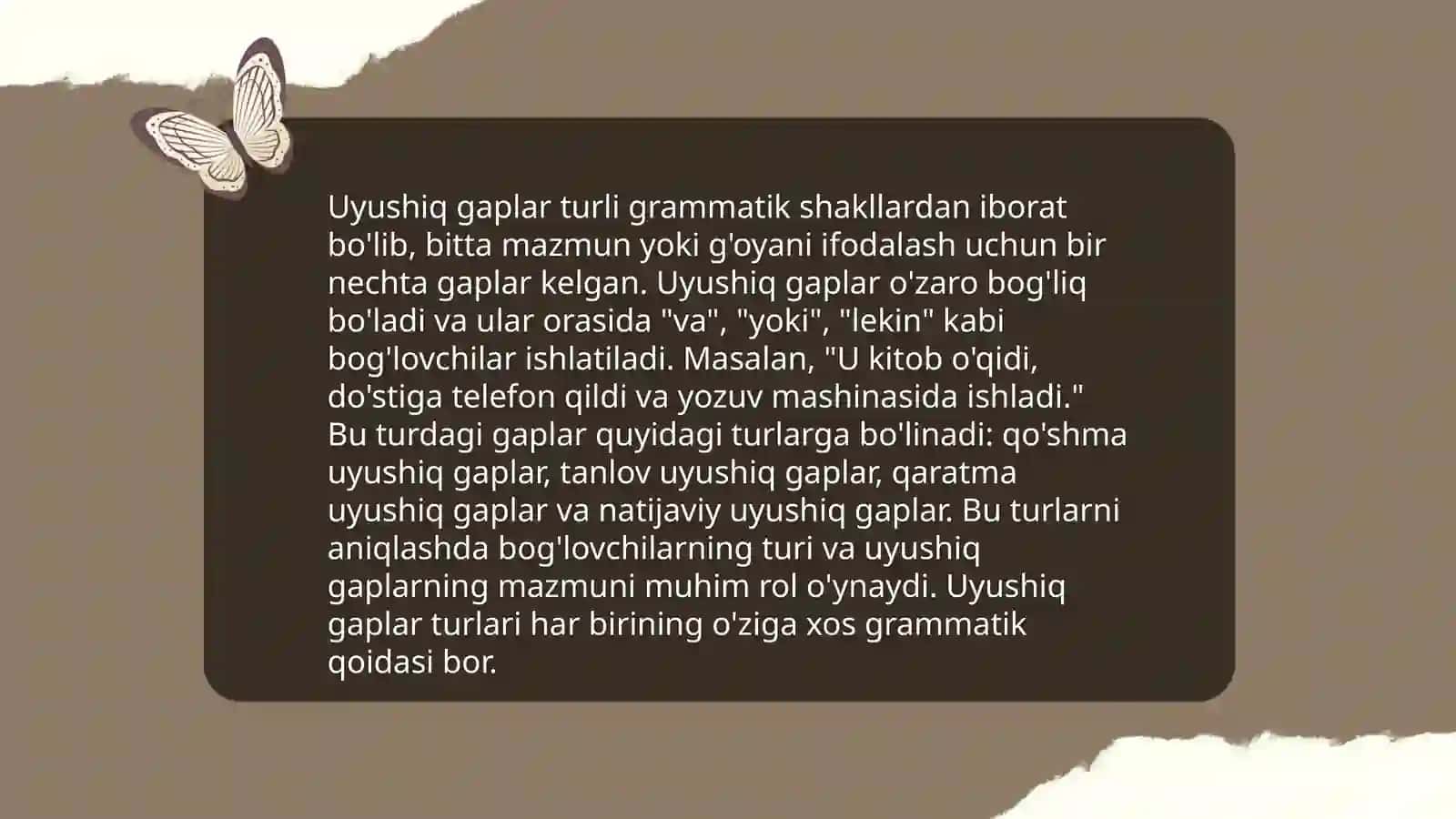 Uyushiq gaplar 3