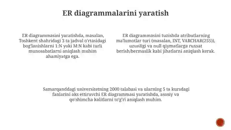 Ma'lumotlar Bazasini Loyihalash Asoslari 3