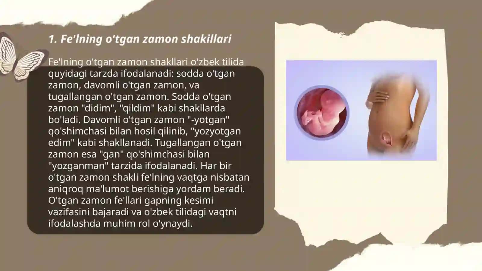Felning yasalishi, modal shakillari tuzulish jihatidan turlari 3