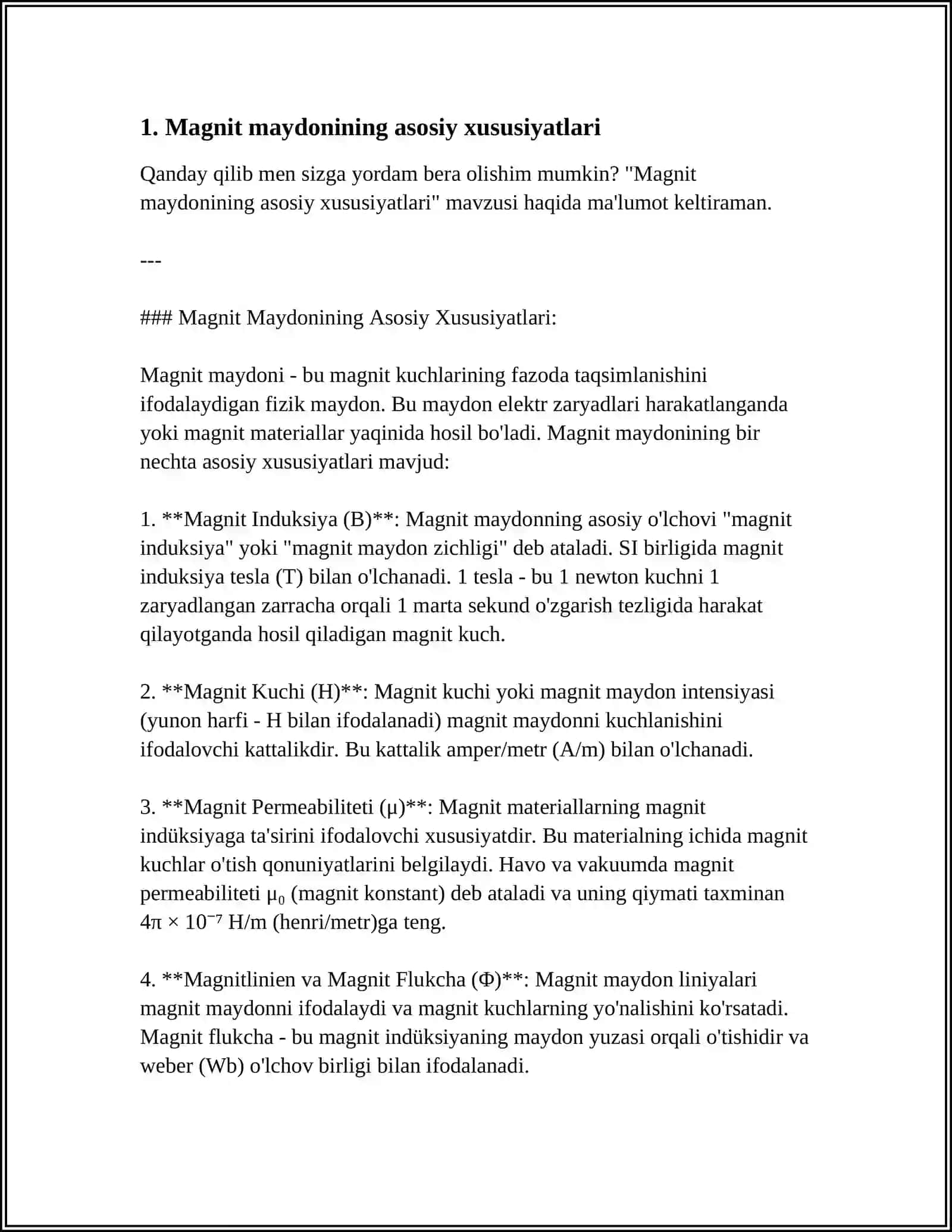 MAGNIT VA ELEKTRON KUCHAYTIRGICHLAR 3