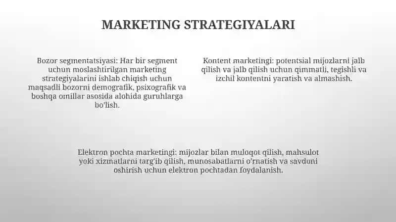 Marketing 3