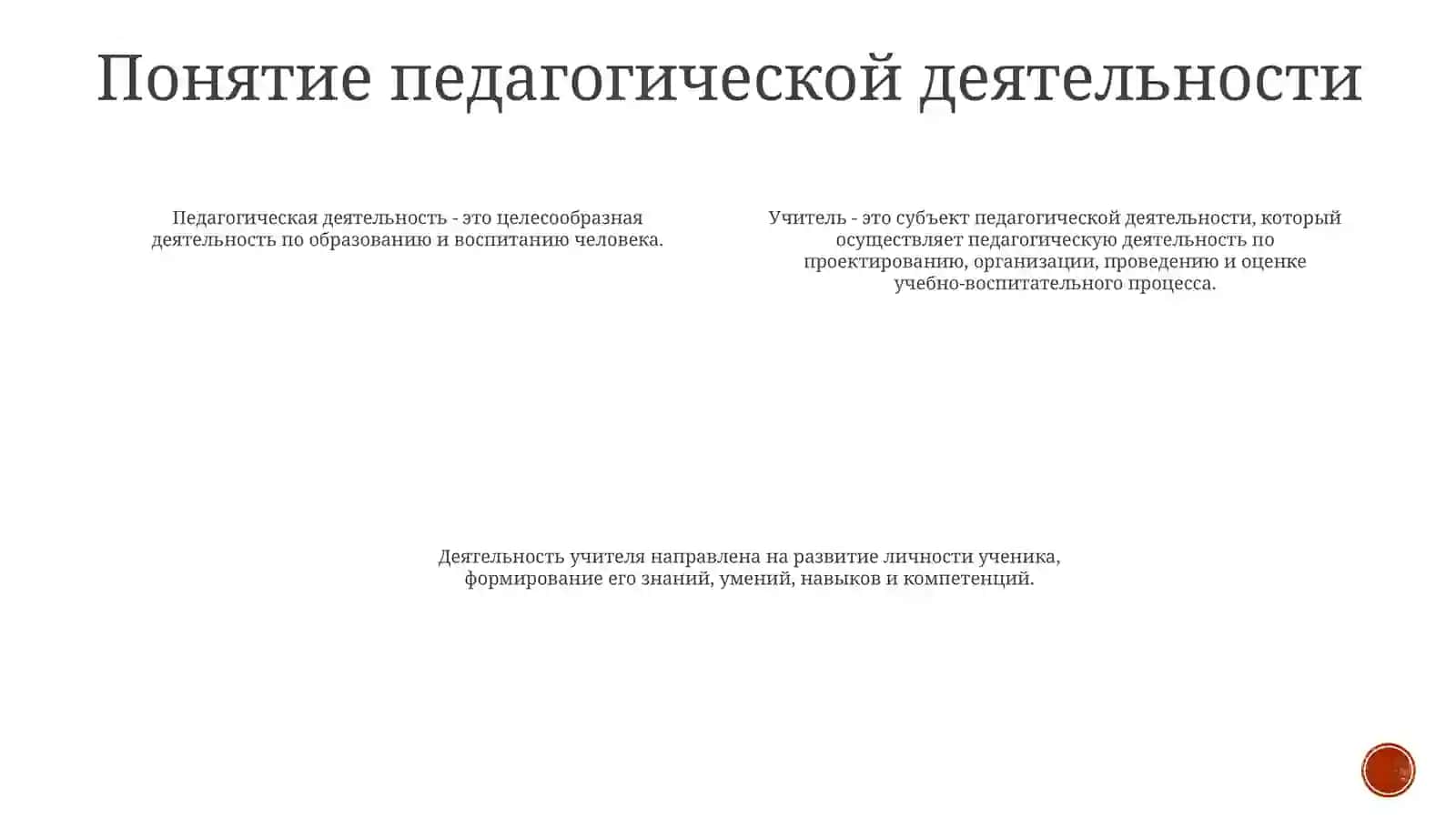 Учитель Как Субъект Педагогической Деятельности 3