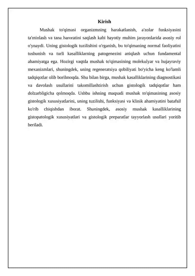 Mushak To'qimalarining Gistologiyasi 3