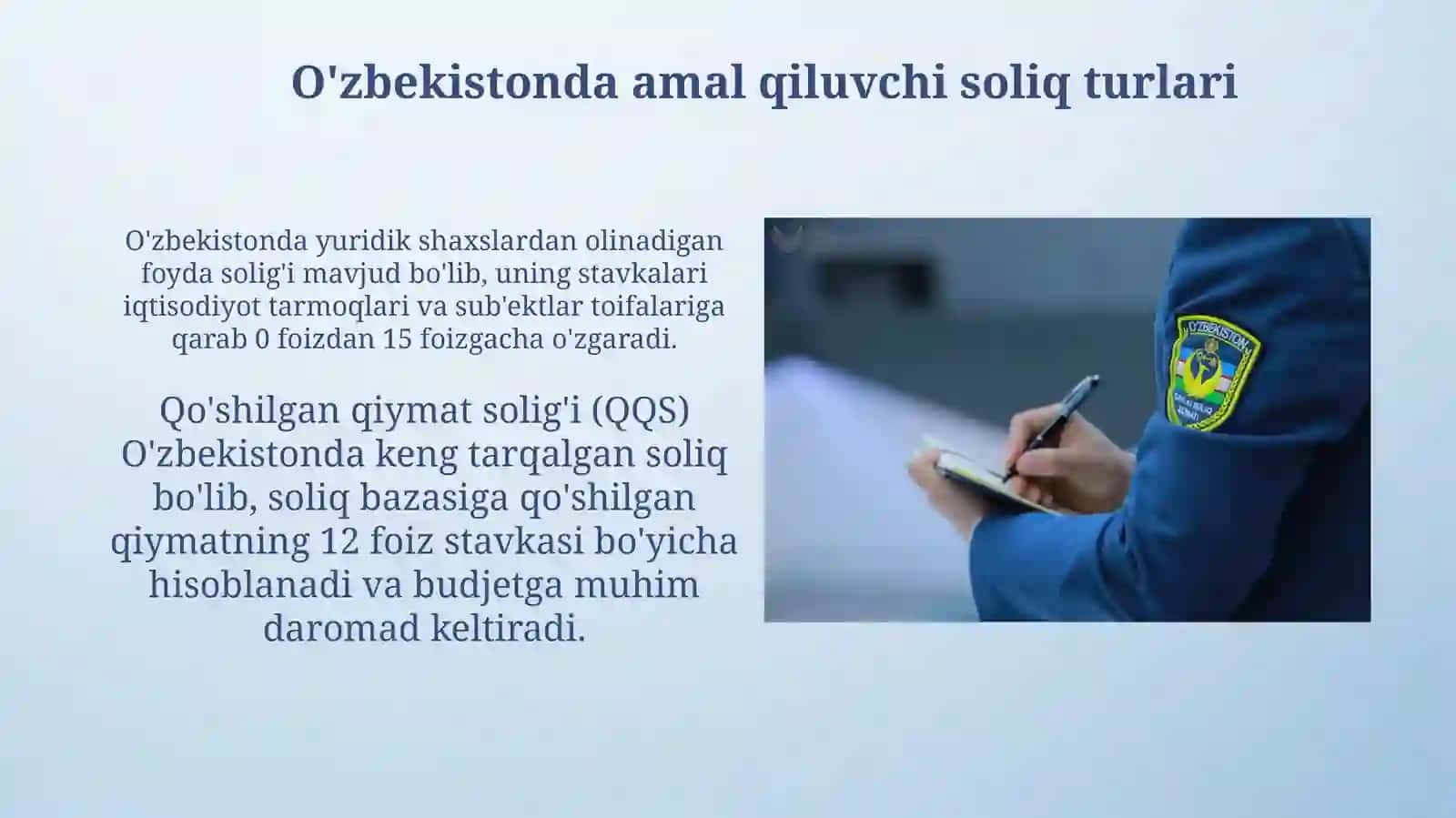 O'zbekistonda amaldagi soliq turlari 3