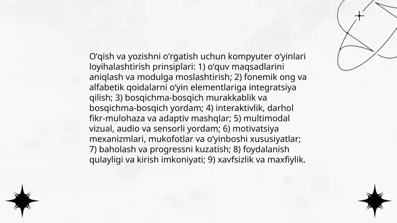 Kompyuter oʻyinlari loyihalashtirish 3