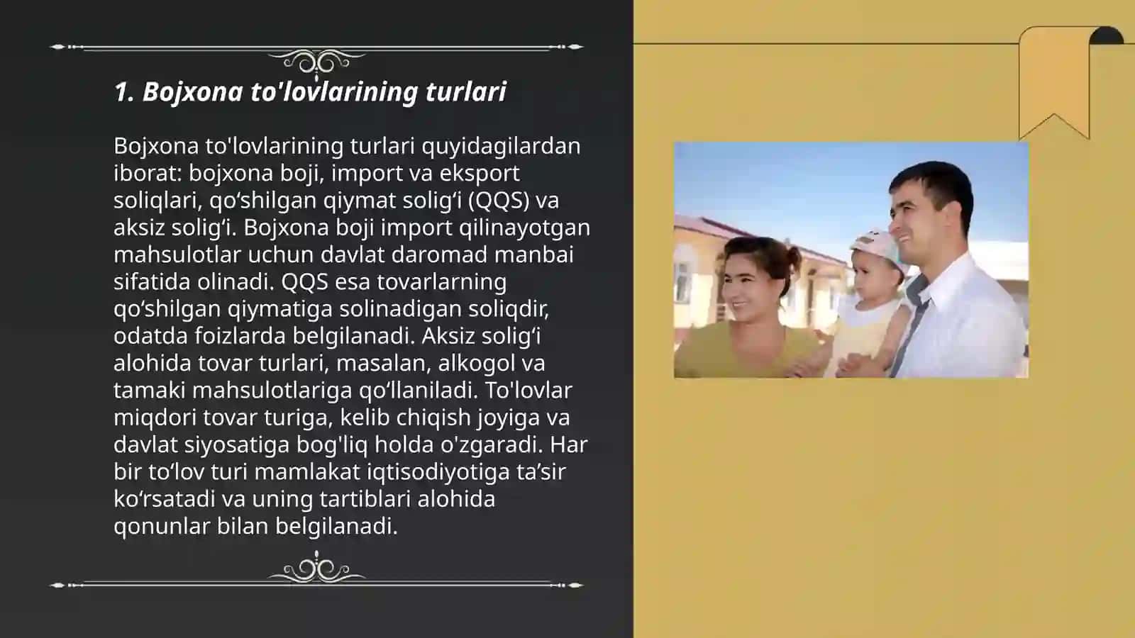Bojxona to'lovlarining turlari 3