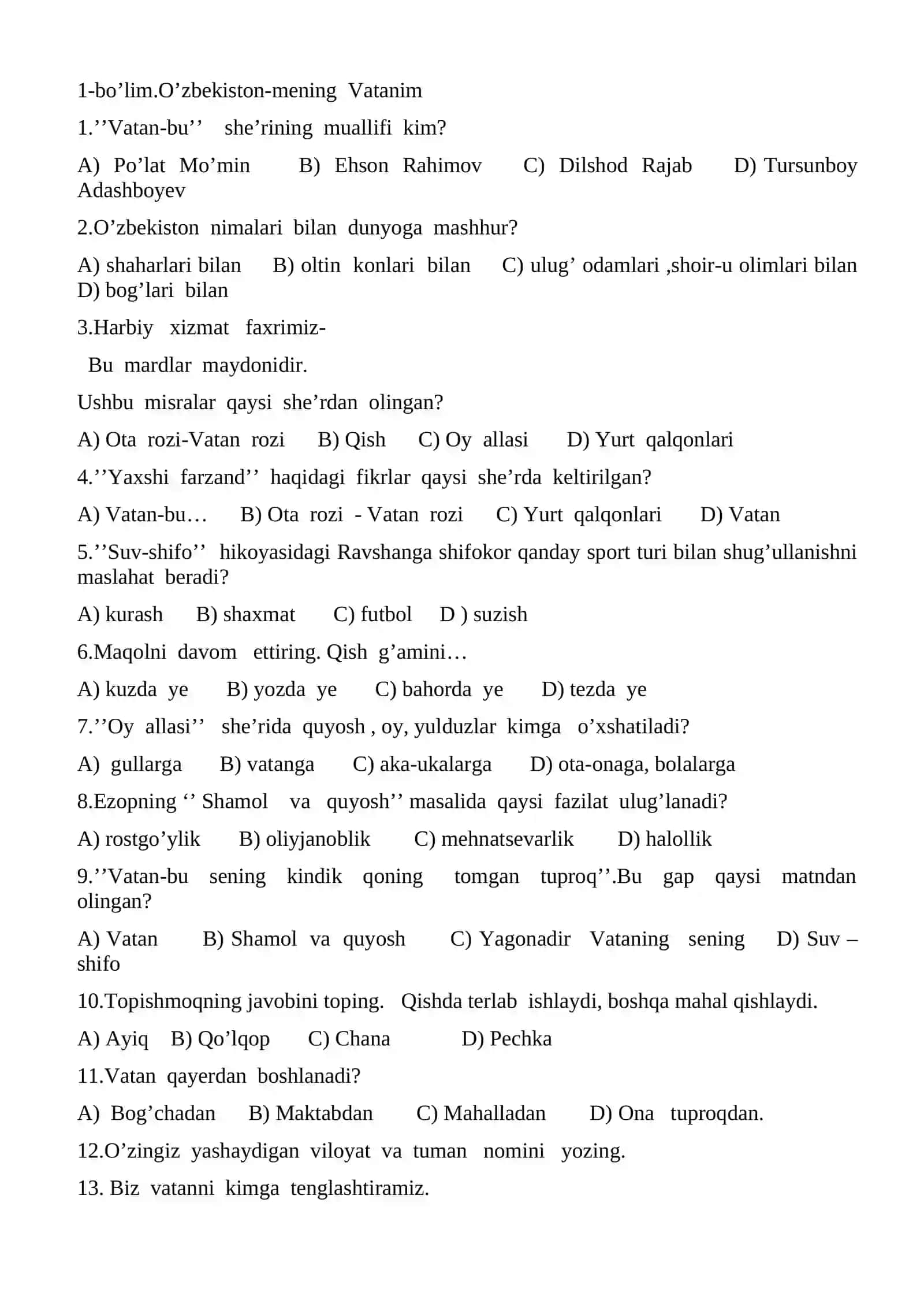 Hosil bayrami 3