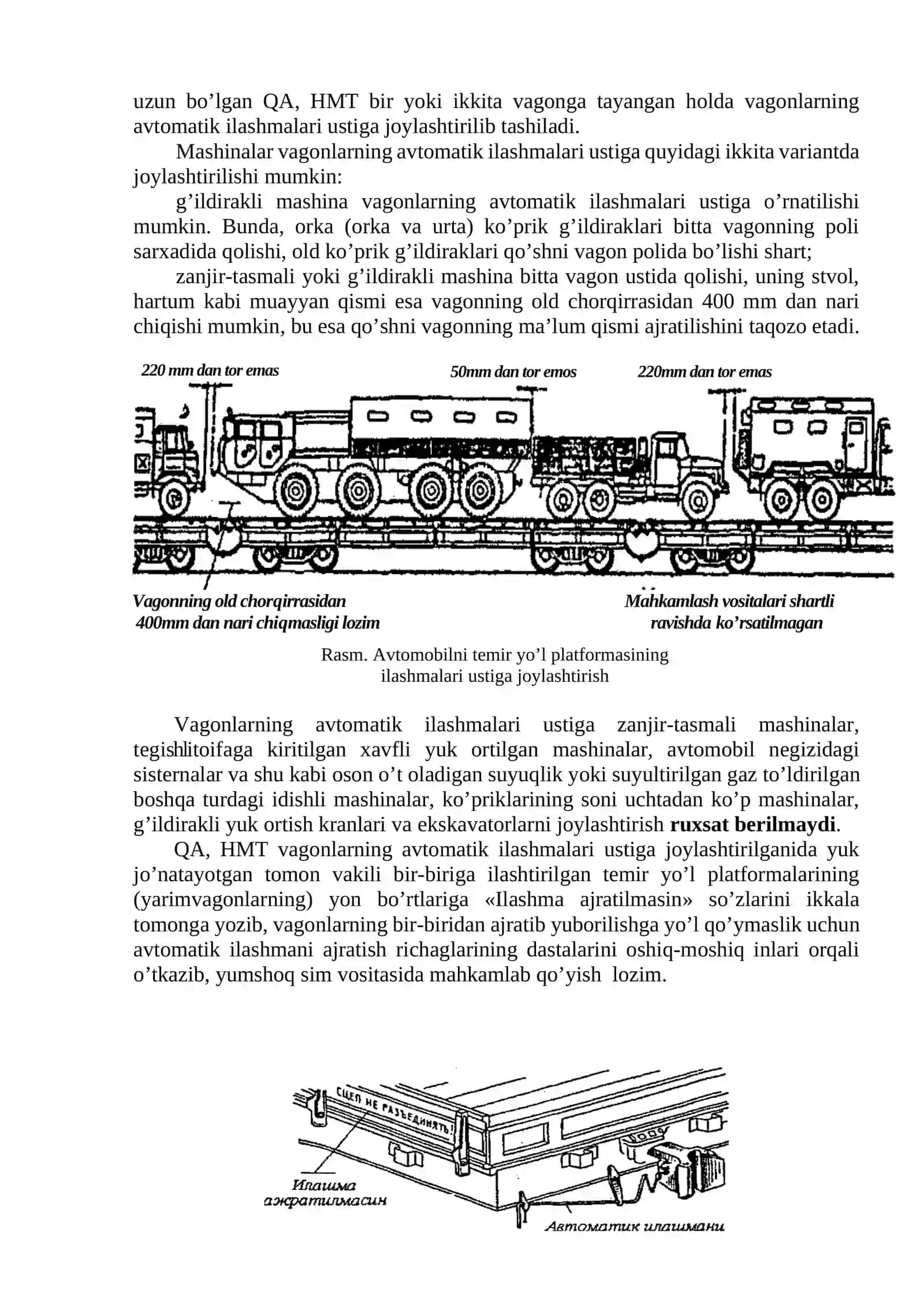 Temir yo‘lda yuk ortitilgan trаnsportni tаshish 3