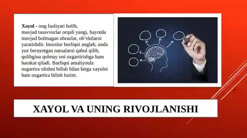 Xayolning rivojlanishi 3