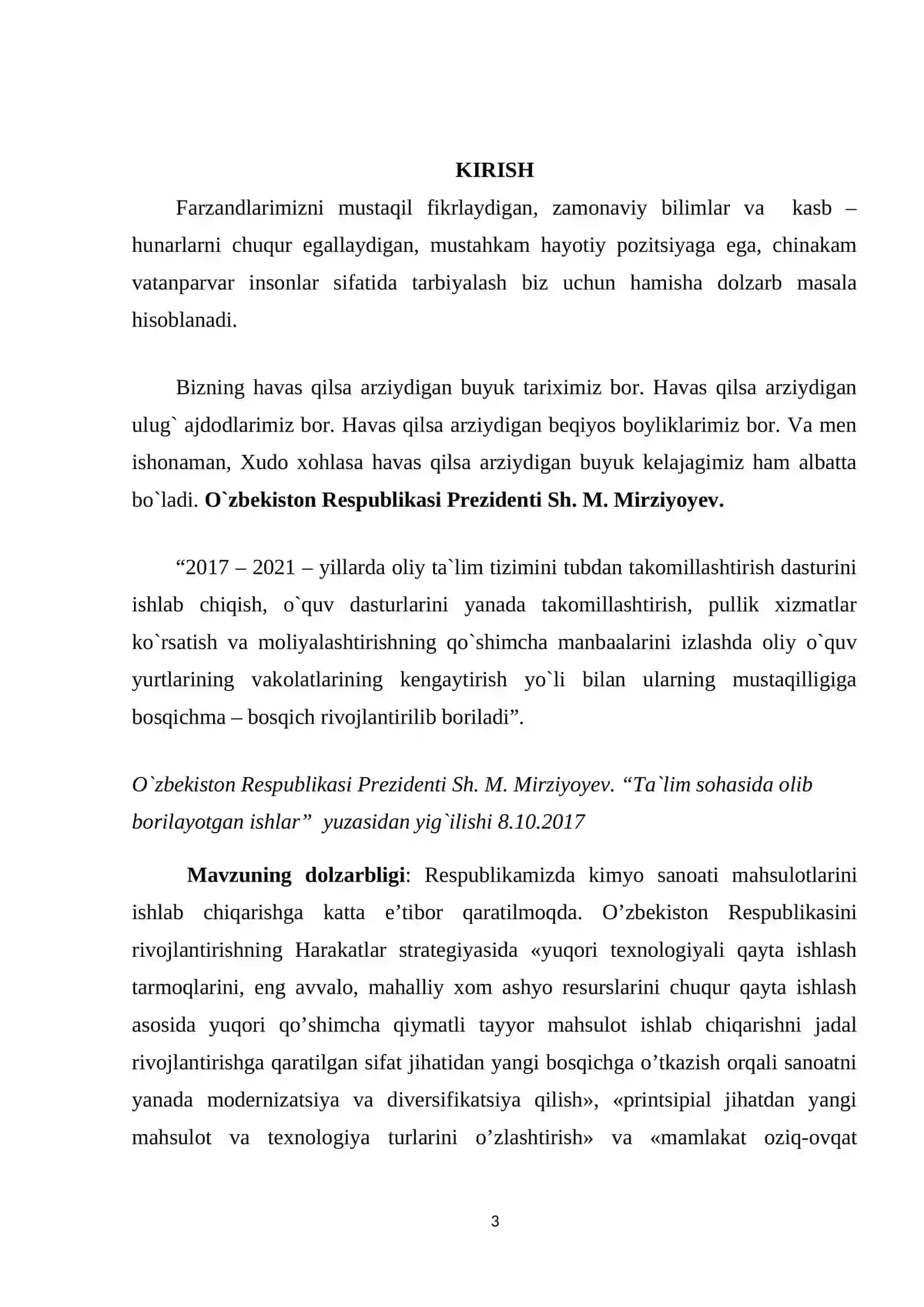 KALORIMETRIK O’LCHASHLAR 3
