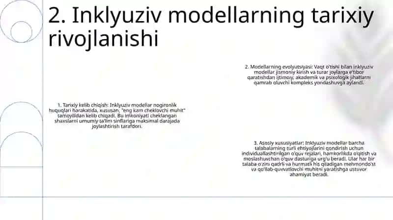 Inklyuziv Talim Modellari Tahlili Va Xususiyatlari 3