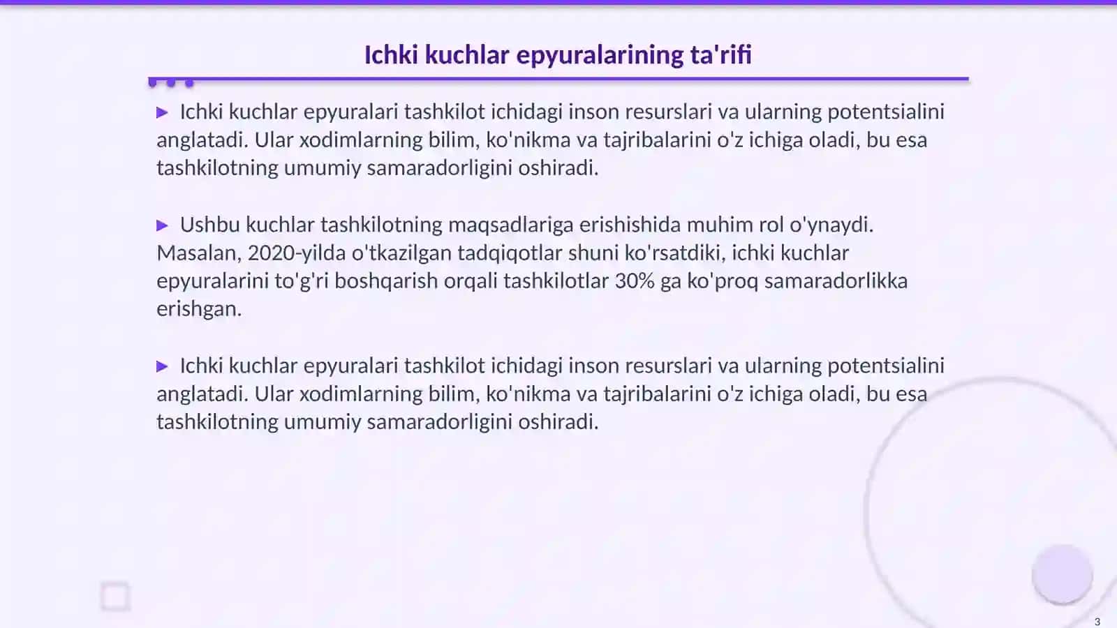 Ichki kuchlar epyuralarini qurish 3