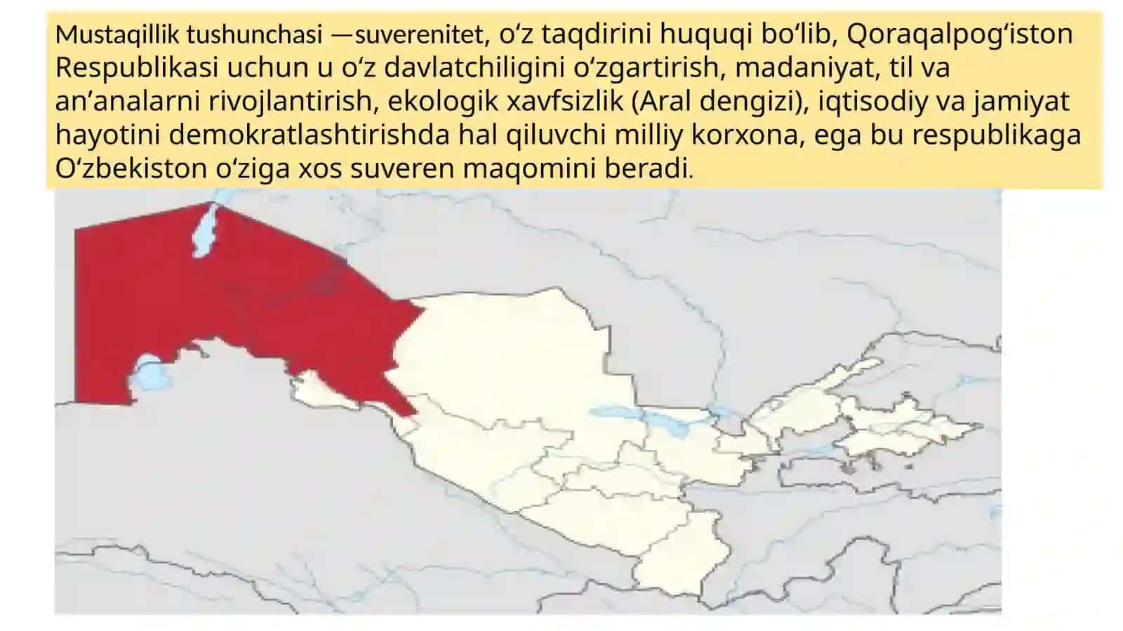Qoraqalpog’iston Respublikasi Mustaqillik Davri 3