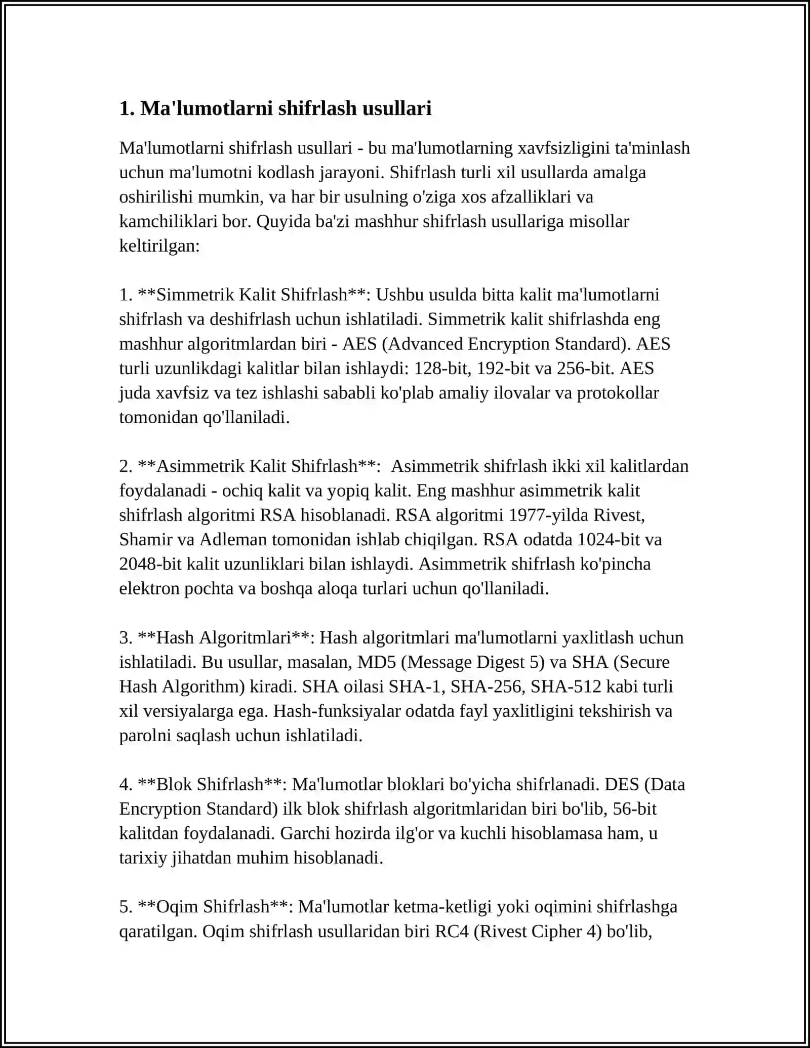 SUN'IY INTELLEKTDA MA'LUMOTLAR XAVFSIZLIGI 3