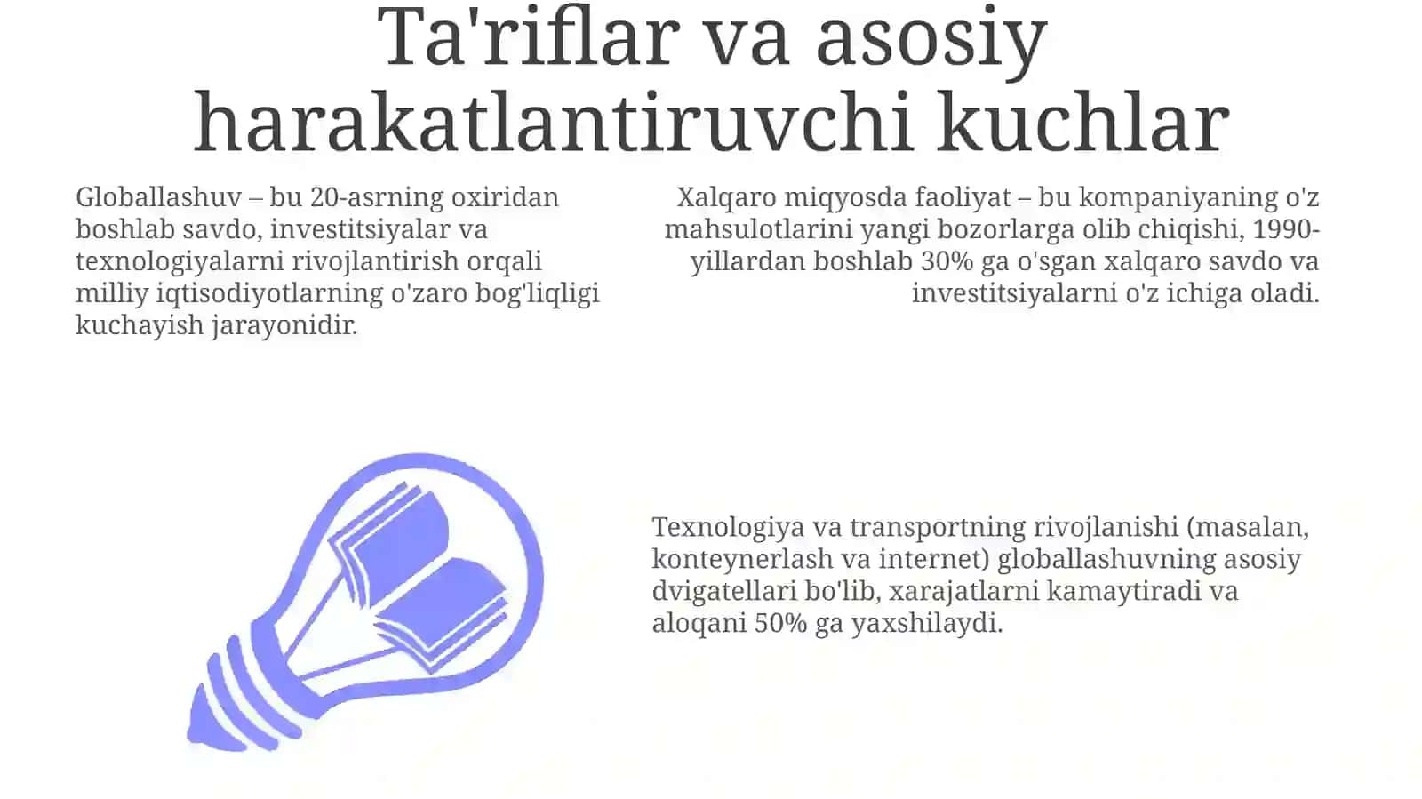 Globallashuv va xalqarolashuv 3